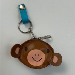 Barbie Vtg Y2K Brown Animal Bag Charm Keychain Pouch Mini Bag Case Purse Accesso